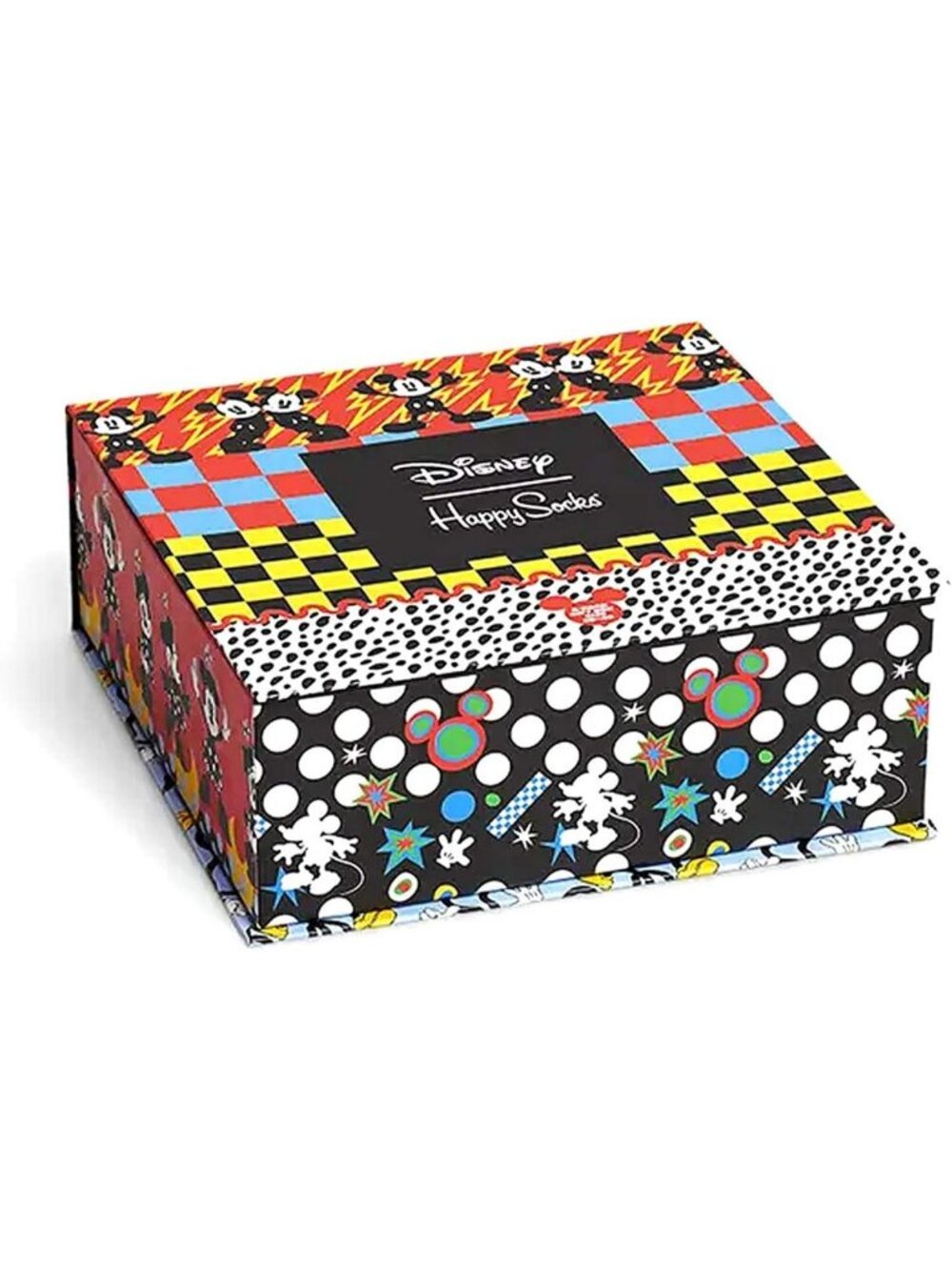 Mickey & Minnie 6-Pack Sock Gift Set | Fun Colorful Socks for Disney Lovers